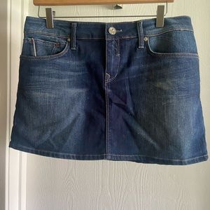 Mavi Amerika denim jeans mini skirt